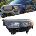 Left Side Headlight Assembly for Ford Explorer ST (2020–2023) Adaptive Clear