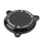 Engine Oil Filter Cover Cap Black for KAWASAKI KLX 140 140L 140G (2018-2023)