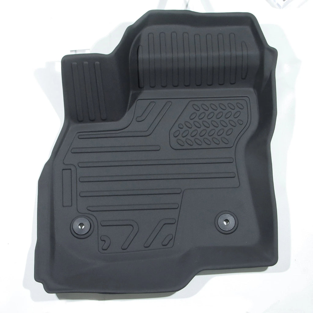 Set of 4 TPE Rubber All Weather Floor Mats for Chevrolet Bolt EV (2017–2023)