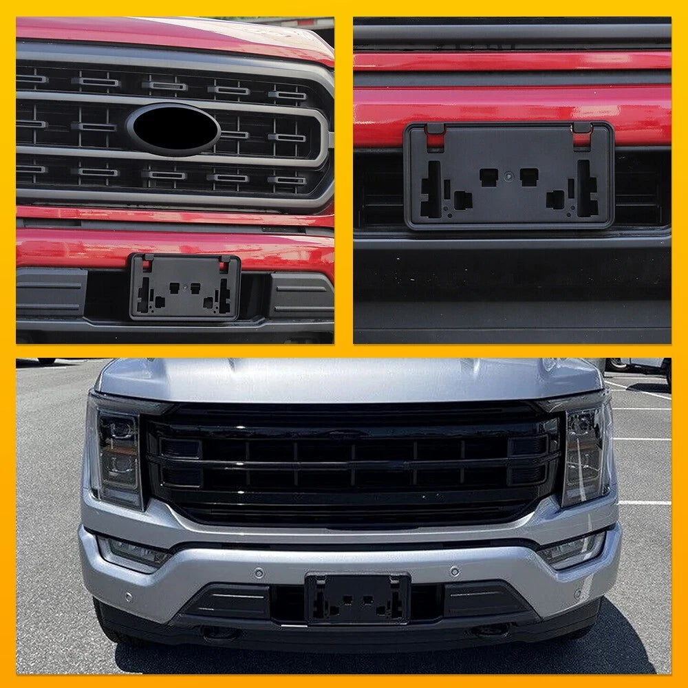 Front License Plate Holder for Ford F-150 (2021–2023)