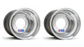 Set of 2 DWT Polished Rear Wheels Rims 10" 10x9 4/115 for Yamaha Raptor 700 YFZ450 Banshee