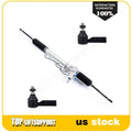 Set of 2 Outer Tie Rod Ends for Chevrolet Power Steering Rack
