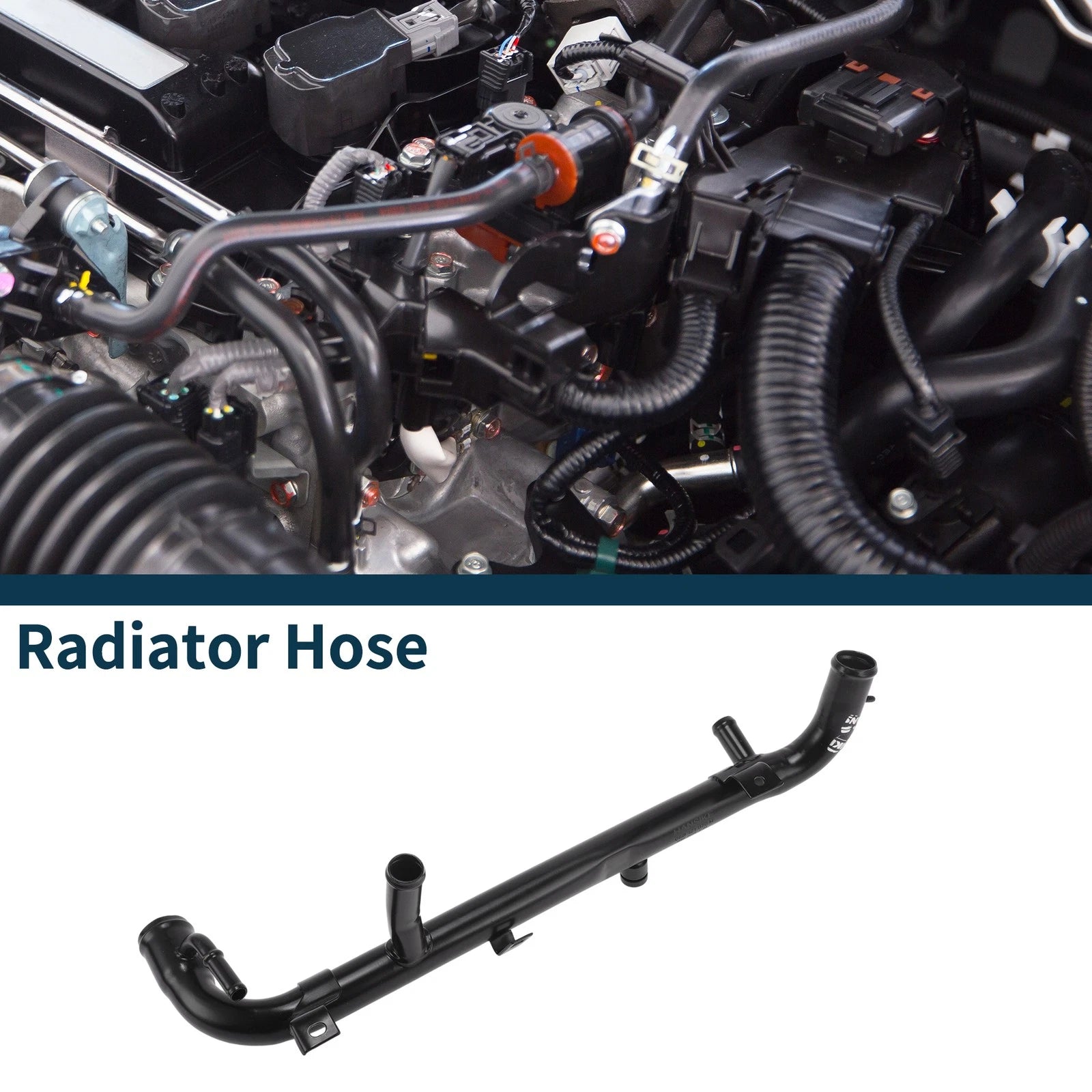 Radiator Hose Coolant Pipe for Audi A4 1.8L (2002–2006) No. 06B121070H