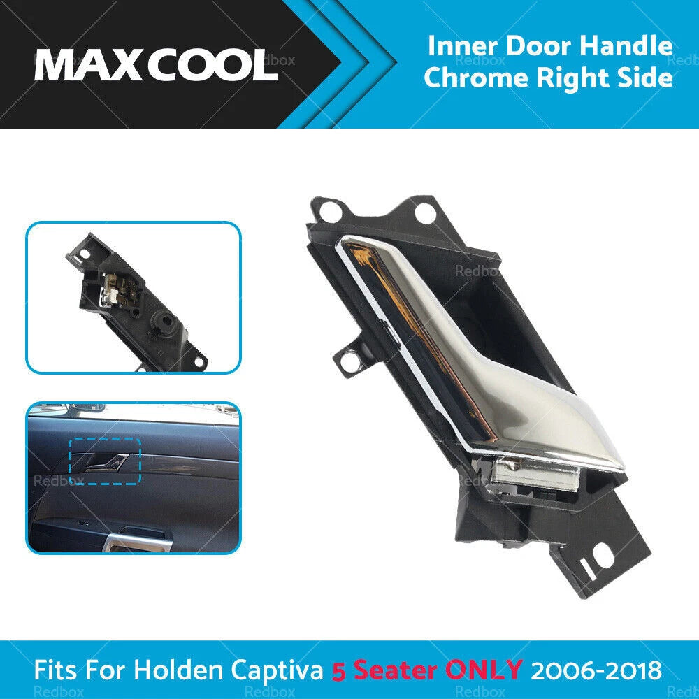Inner Door Handle Chrome Right for Holden Captiva (2006–2018)