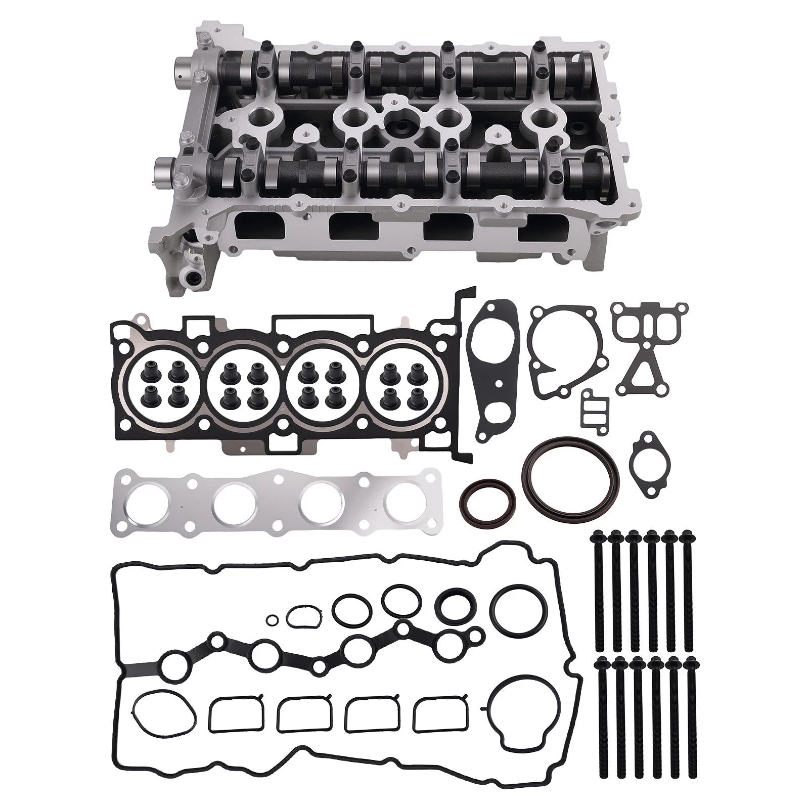 Cylinder Head Assembly & Gasket Bolts Kit for Hyundai Santa Fe (2013–2018)