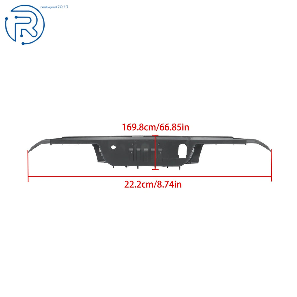 Rear Bumper Step Pad for Ford Ranger (2019-2022) Black
