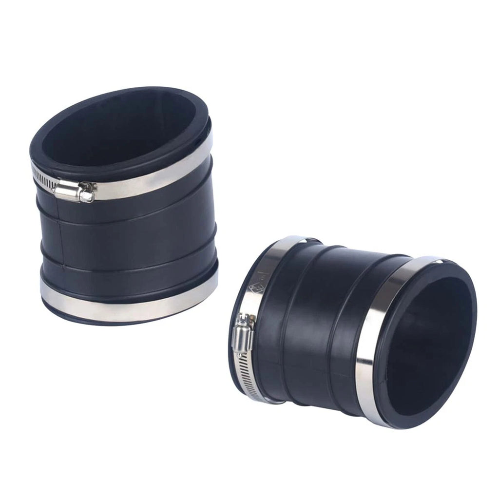 2Pcs Lower Exhaust Bellows for MerCruiser (32-14358T, 32-14358001, 89130, 18-2746)