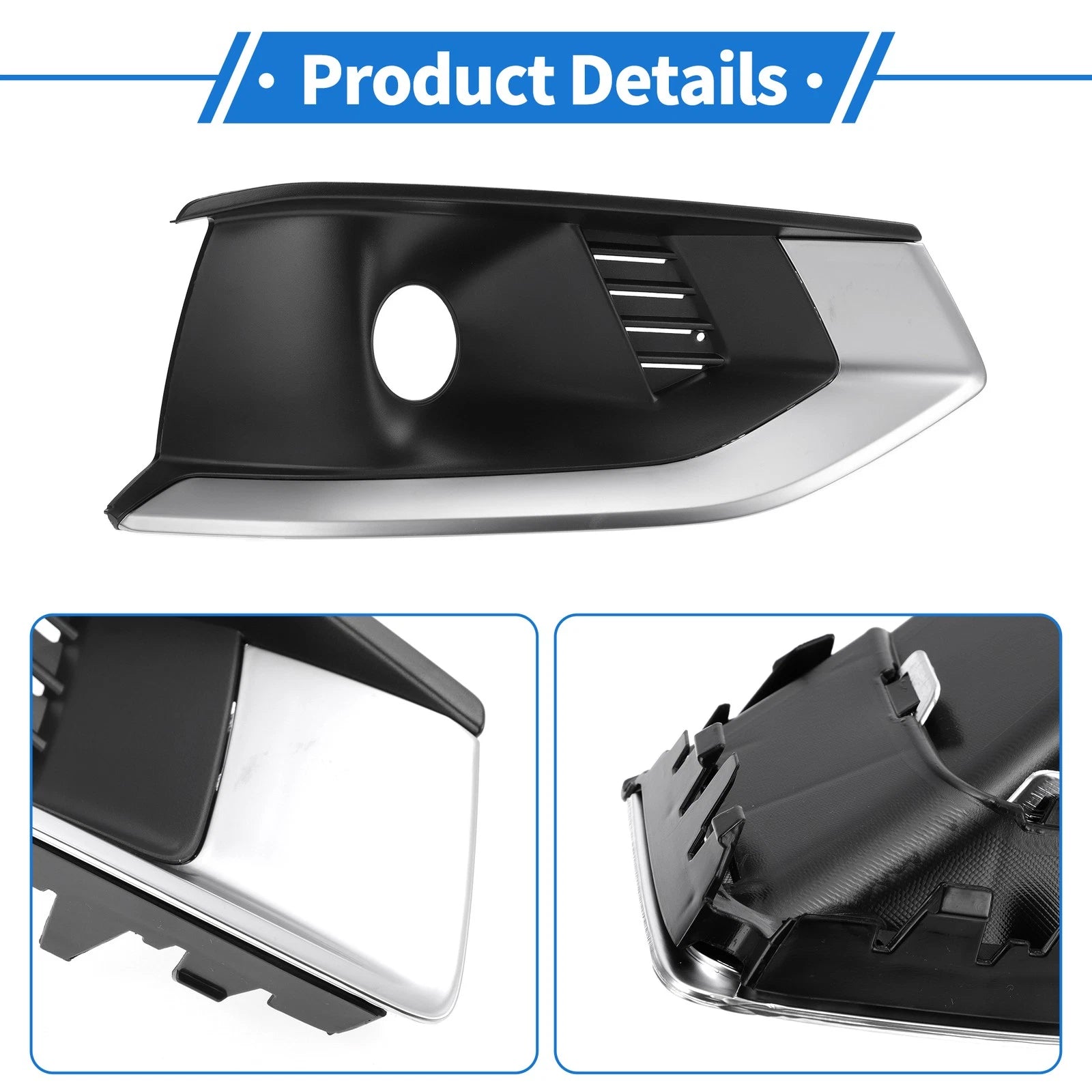 1pc Fog Light Grill for Audi A4L (2020–2022) No.8WD807682L