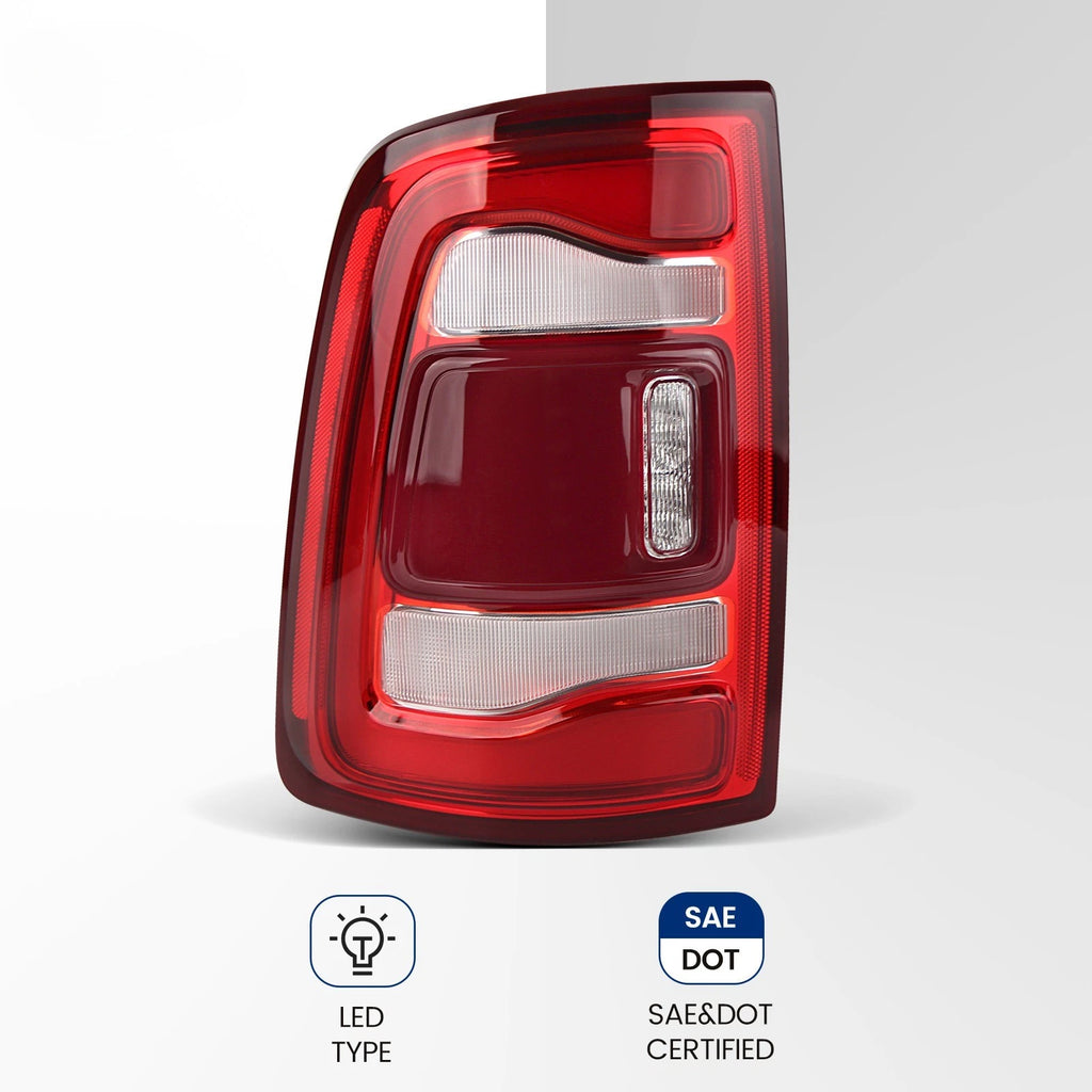 Set of 2 LED Tail Lights for Ram 2500 3500 (2019–2024) W/Blind Spot