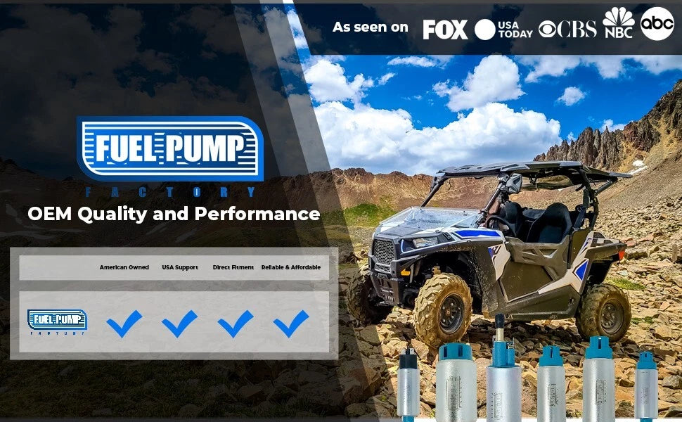 Fuel Pump for Polaris GEM (2018) Replaces 2208123