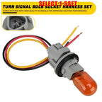 Headlight Turn Signal Bulb Socket + Wire Harness for Lexus IS250 (2017–2020)