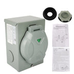Power Inlet Box for 3-Prong Generator (NEMA SS2-50P)
