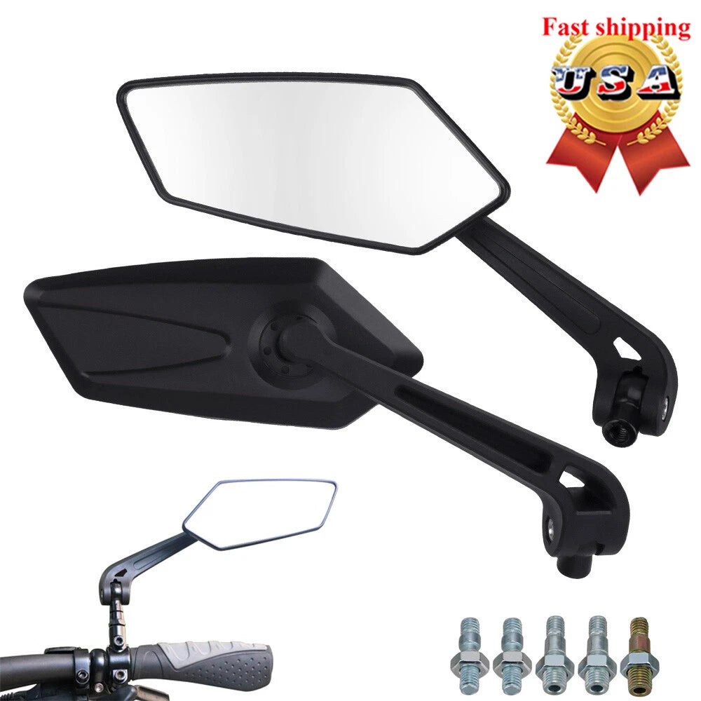 8mm/10mm Side Mirrors for Yamaha V Star 650 XVS650 250 1100 (1998–2017)