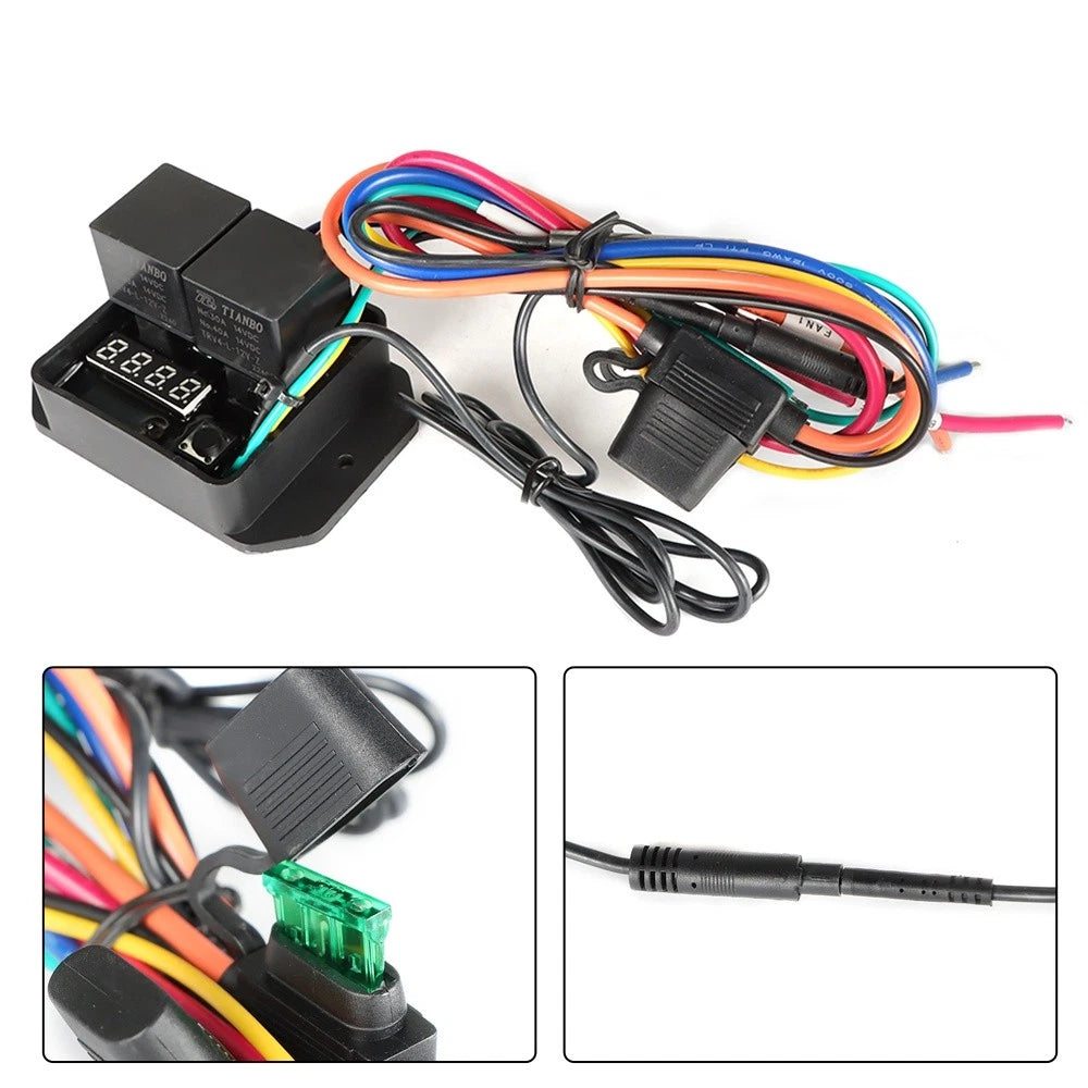Digital Adjust Thermostat for Radiator Fan Control