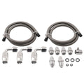 3FT Stainless Steel Power Steering Pump Hose for Universal Applications