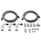 3FT Stainless Steel Power Steering Pump Hose for Universal Applications