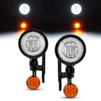4.5" LED Spot Fog Light Turn Signal for Harley Electra Glide Road King (1994–2024)
