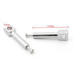 6" Motorcycle Handlebar Riser Set for 1" Bar Chrome (Fit)