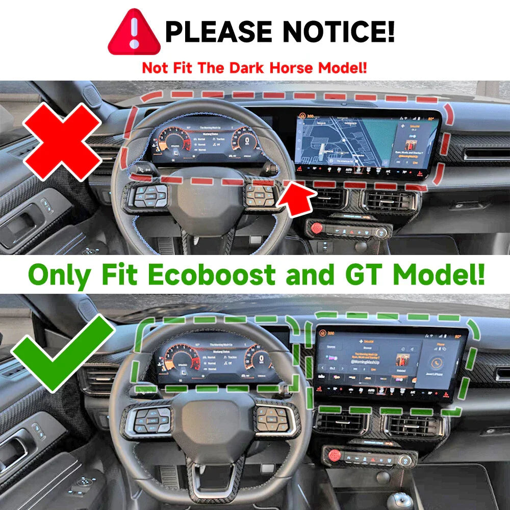Phone Holder for Ford Mustang S650 GT Ecoboost (2024–2025)