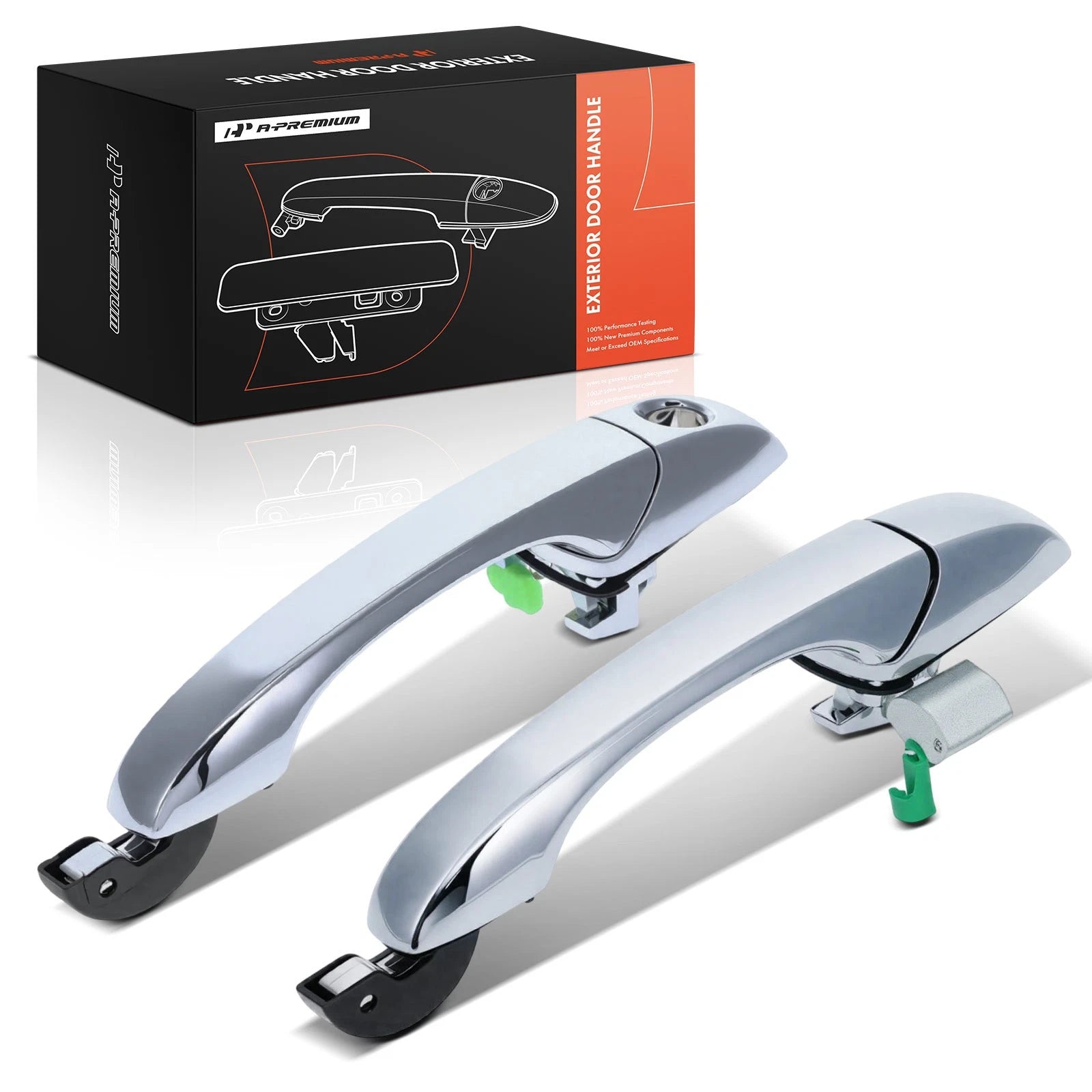 2X Front Exterior Door Handle for Jeep Compass Patriot (2007–2017)