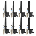 Set of 8 Ignition Coils & Double Platinum Spark Plugs for Ford Lincoln Mercury