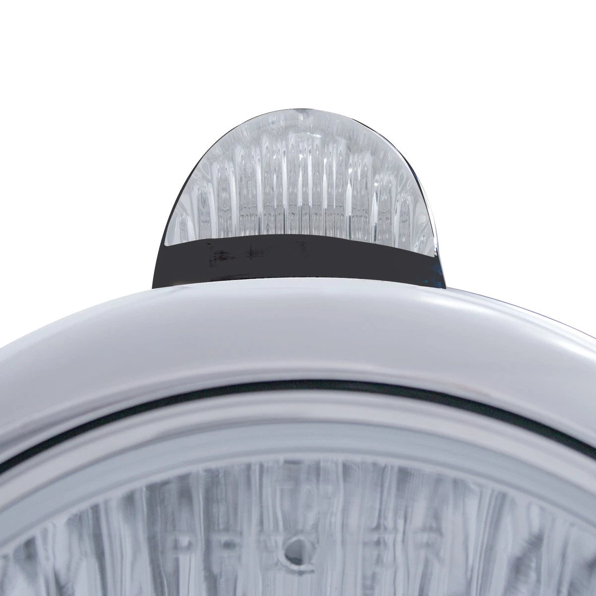 Headlight Housing with LED Signal for Black Guide 682-C (No Bulb) (2001–2006)