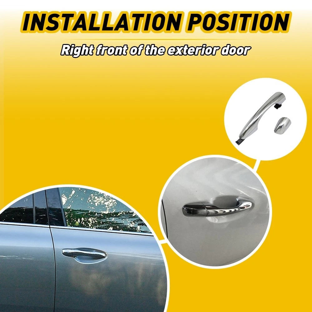 Chrome Outside Door Handle for Kia Sorento (2016–2020) 82661C5010