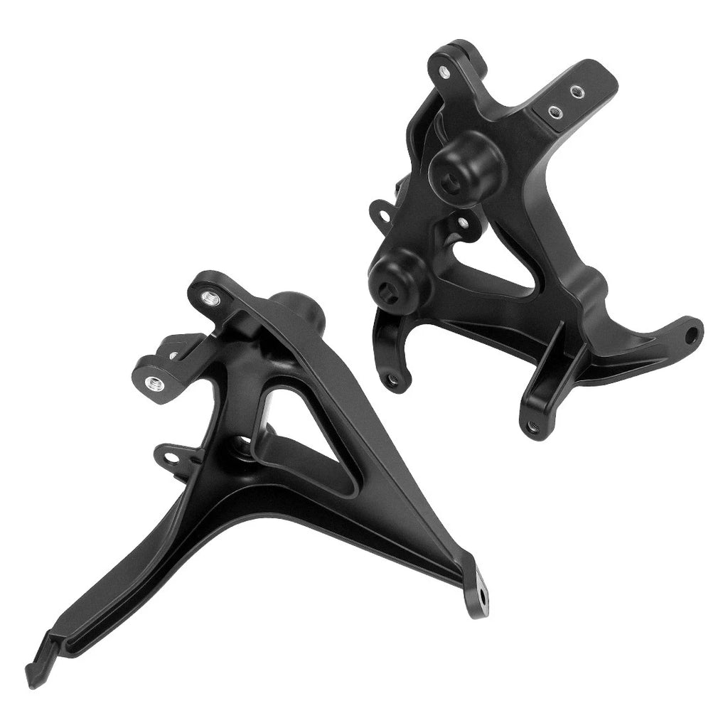 2X Front Headlight Mount Bracket Fender Stay for Yamaha Raptor 700 700R (2013–2025)