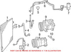 A/C Expansion Valve for Ram ProMaster 1500, 3500 (2014–2023)
