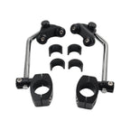 Universal Motorcycle Windshield Mounting Hardware Kit for 25mm Bars