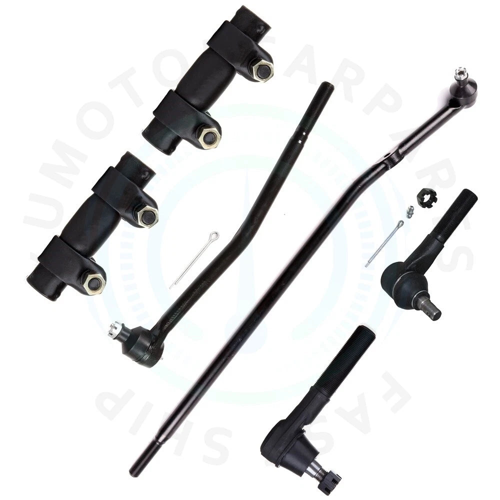 Set of 6 Tie Rod Ends for Ford E-150 Econoline (1992–2014)