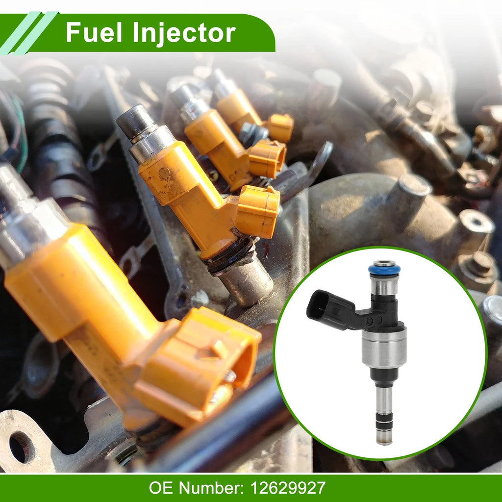 Fuel Injector No. 12629927 for Chevy Equinox 3.0L (2010–2011) 1 Pc Black