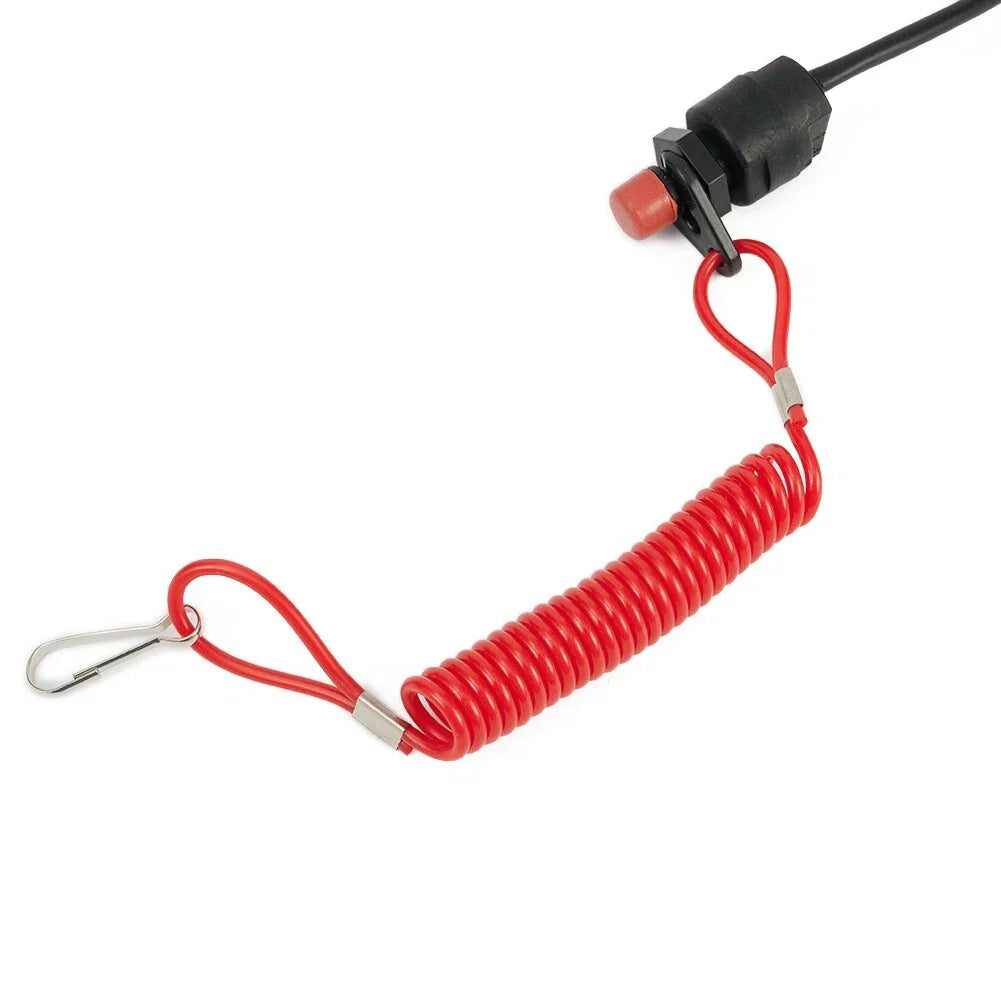 Boat Kill Switch Lanyard Clip Outboard Cord for Boats