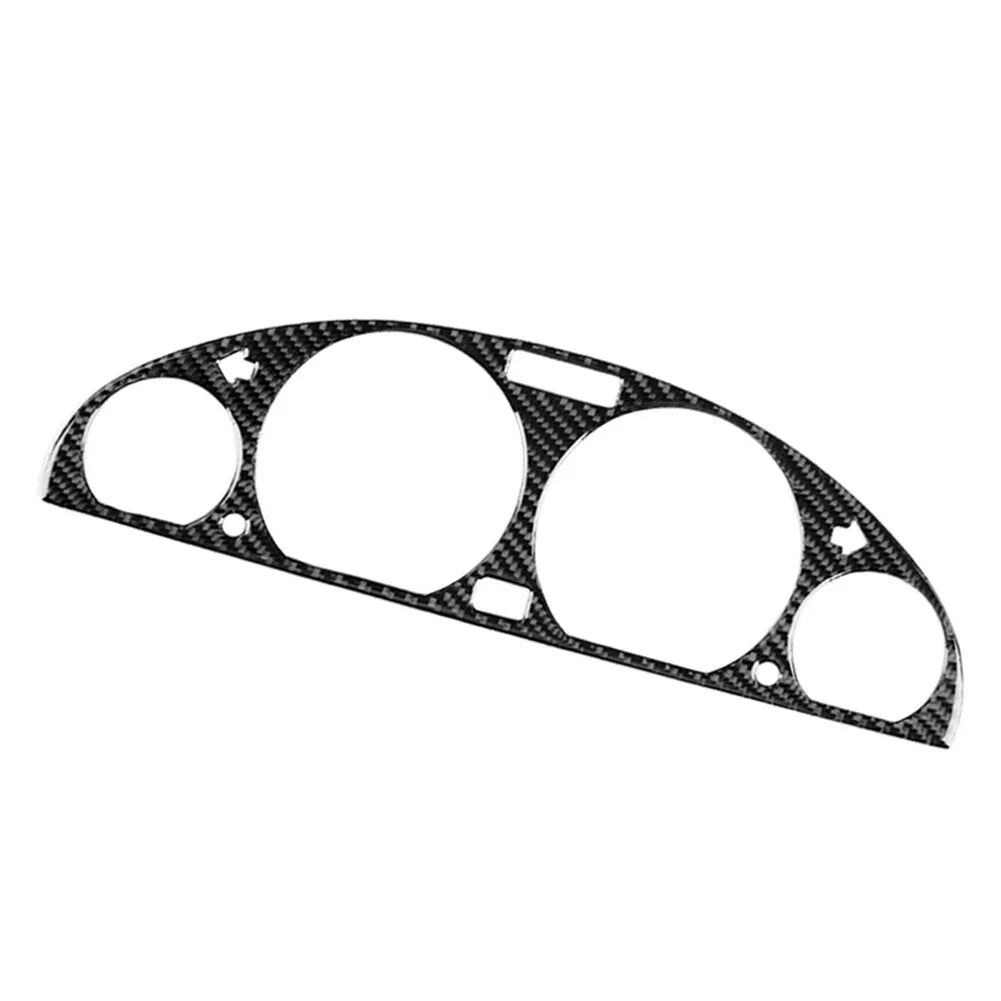 Carbon Fiber Dashboard Gauge Panel Cover for BMW 3 Series E46 (1998-2005)