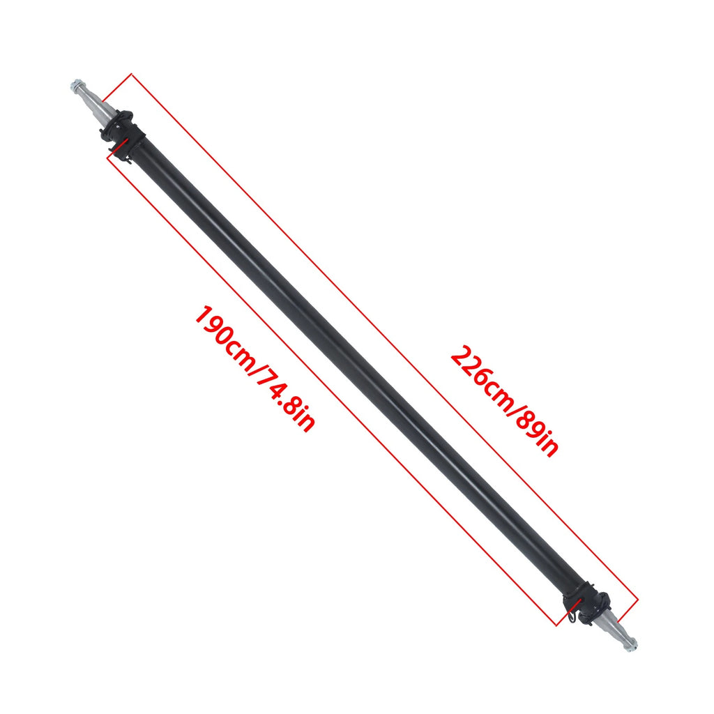 7000lbs Trailer Axle Beam with Idler 89" Hub Face 74" Spring Center