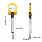 Front Bumper Tow Hook Screw for Subaru (Gold Tone)