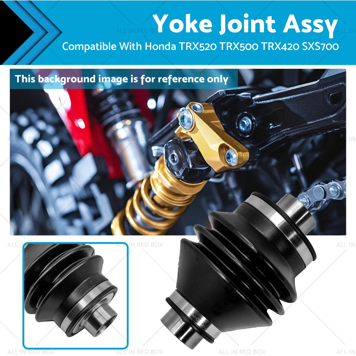 Yoke Joint Assy 40300-HR3-A20 for Honda TRX500 TRX420 TRX520 SXS700 (2005–2023)