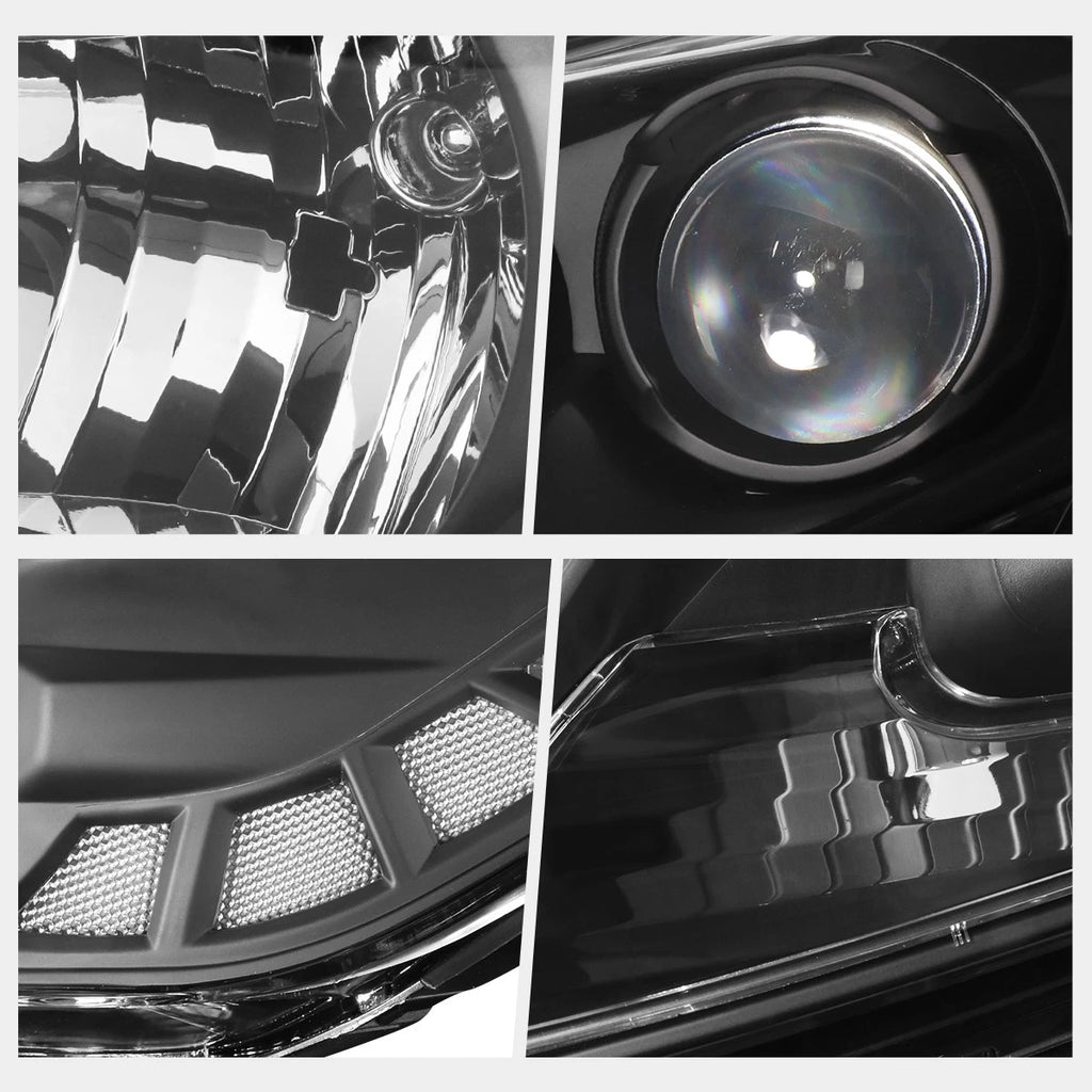 Projector Headlights for Kia Optima (2011–2013) OE Style Black Housing