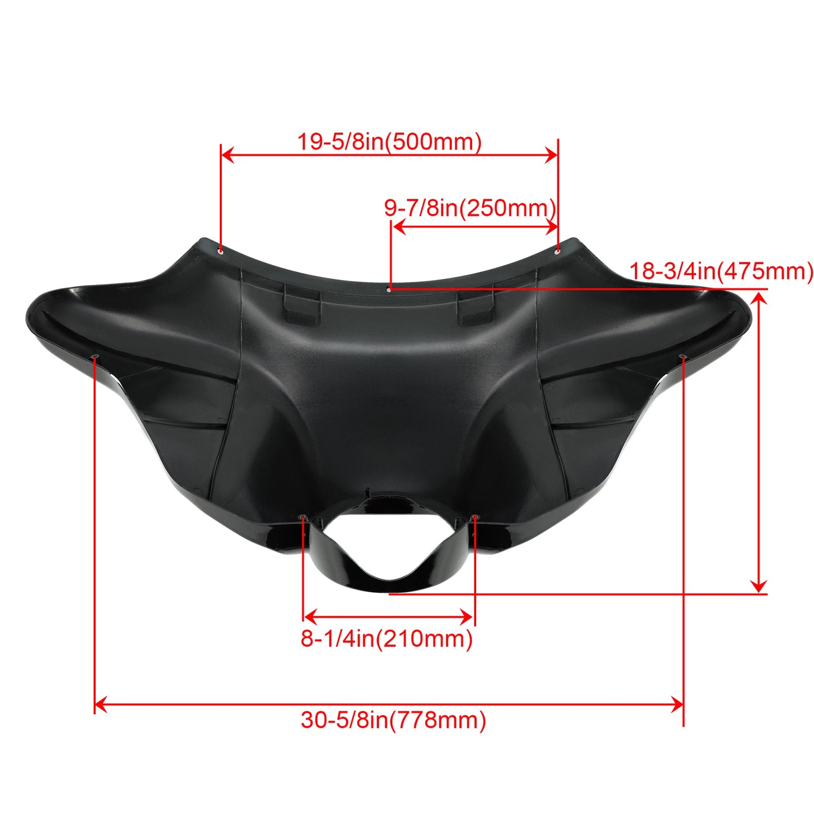 Outer Batwing Front Fairing for Harley Davidson Touring Street Glide (1996–2013)