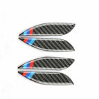 Set of 4 Interior Door Handle Trim Covers for BMW 3 4 Series F30 F34 Carbon Look