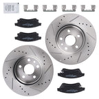 Front Brake Rotors and Pads Set for Chevrolet Cruze (2011–2015) S55185 D1522