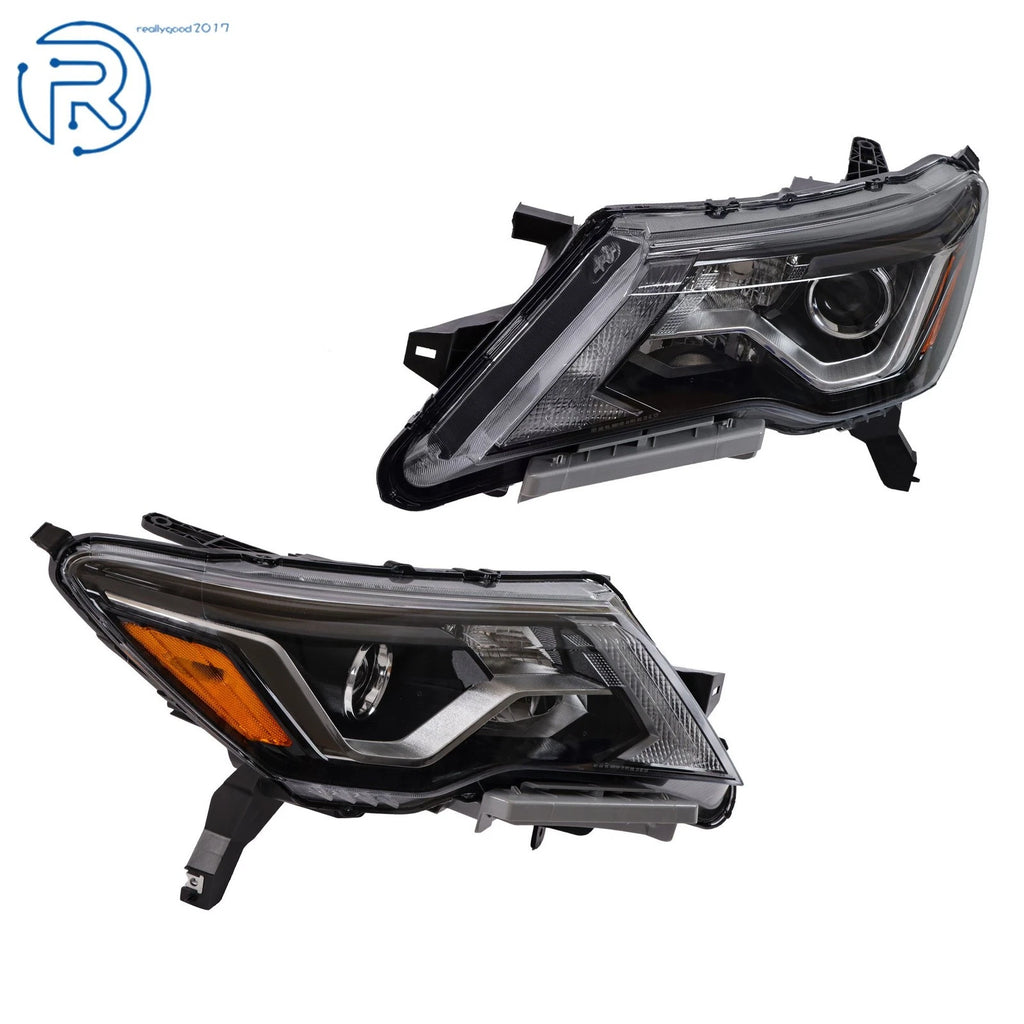 Halogen Headlights with LED DRL for Nissan Pathfinder (2017-2020) Left+Right