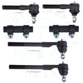 Set of 6 Front Inner Outer Tie Rod Ends for Dodge Ram 2500 3500 (2000–2002)