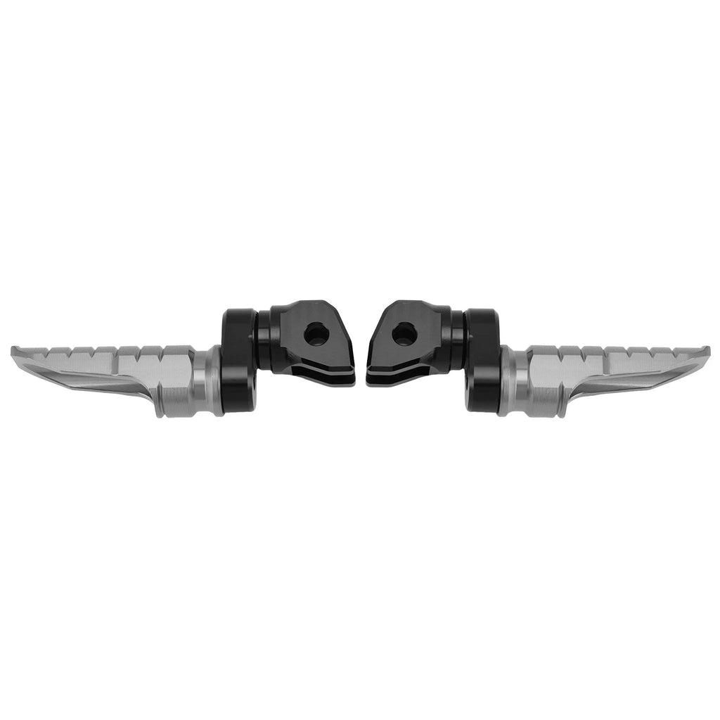 Front Footrests Foot Pegs for Indian FTR1200 (2019–2025) Gray