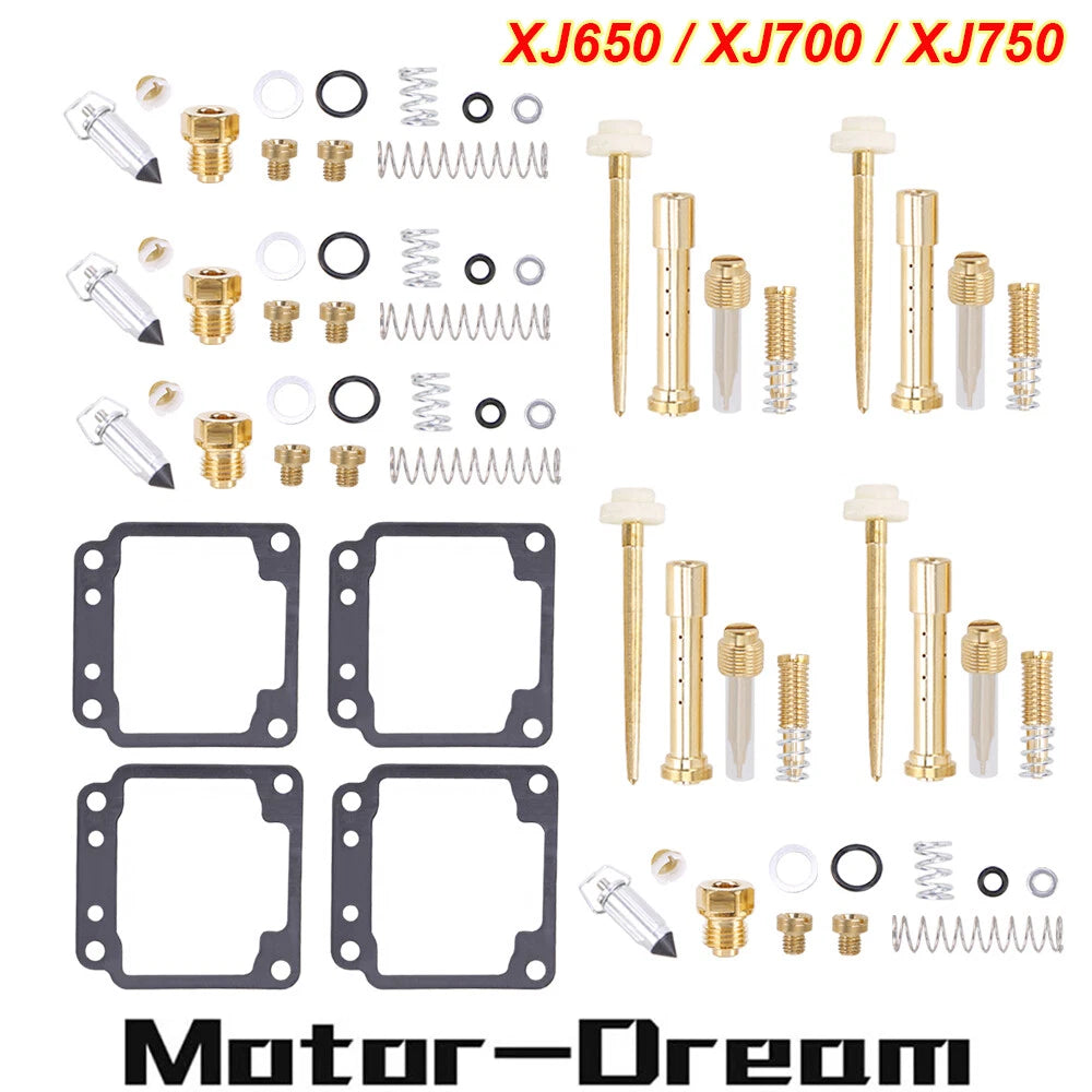 4 Carburetor Repair Kit for Yamaha XJ 700X 700 Maxim (1985–1986)