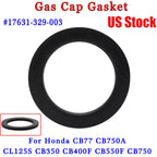 Gas Cap Gasket for Honda CB77 CB350 CB400F CB550F CB750 CB175 (17631-329-003)