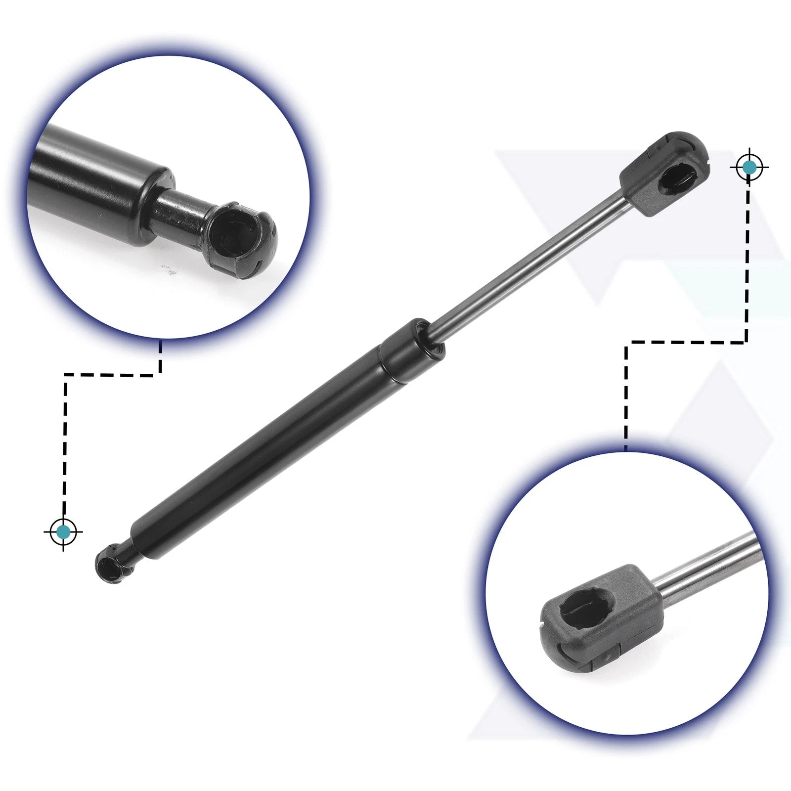 2Pcs Front Hood Lift Support Gas Struts for BMW X3/E83 (2004–2010) No.51233400352