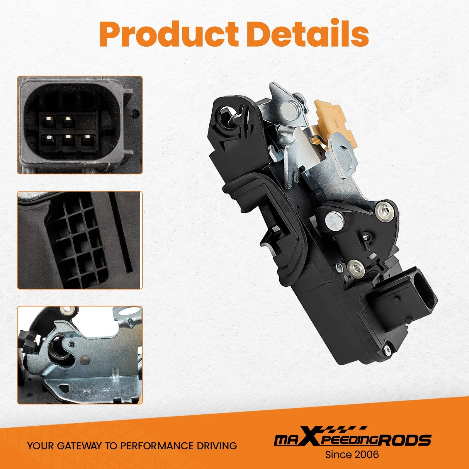Front Right Passenger Door Lock Actuator for Chevrolet Tahoe (2007–2009) 931-304
