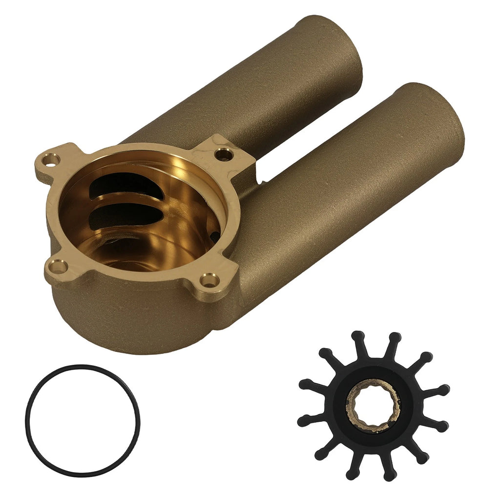 Brass Water Pump for Volvo Penta V6 V8 4.3 5.0 5.7 (Pre-2005)