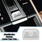 Electronic Handbrake Button Cover for Porsche Panamera (2017-2022) Silver